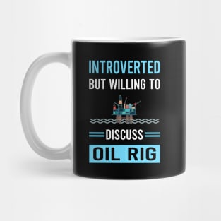 Introverted Oil Rig Roughneck Offshore Platform Drilling Mug